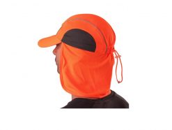 GORRA CON CUBRE CUELLO A/VISIBILIDAD NARANJA UNIDADES